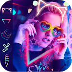 Cover Image of Download Neon Art Photo Editor  APK