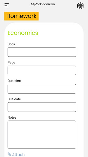 MySchoolAsia Staff Screen 3
