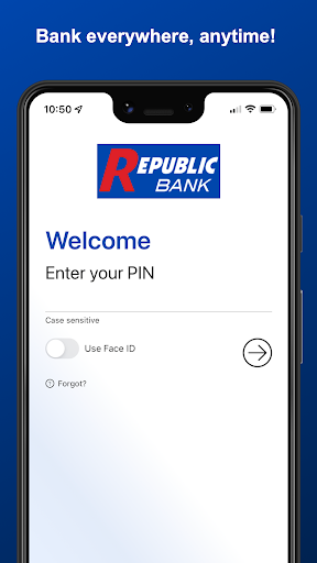 Android application Republic Bank Treasury Direct screenshort