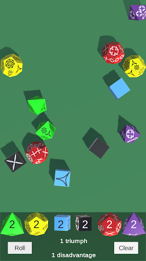 Dice Roller for Genesys Screen 2