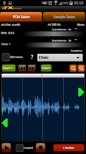 uFXloops Musik Studio Screenshot
