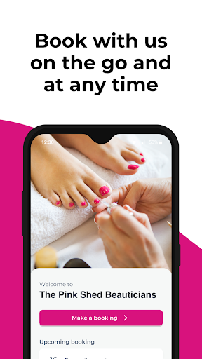 Android application The Pink Shed Beauticians screenshort