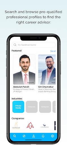 Android application CareerPaths screenshort