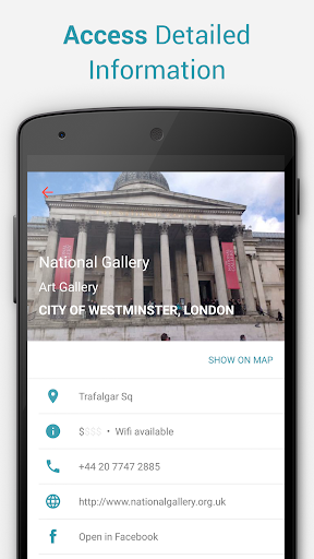 Screenshot of London Offline City Map