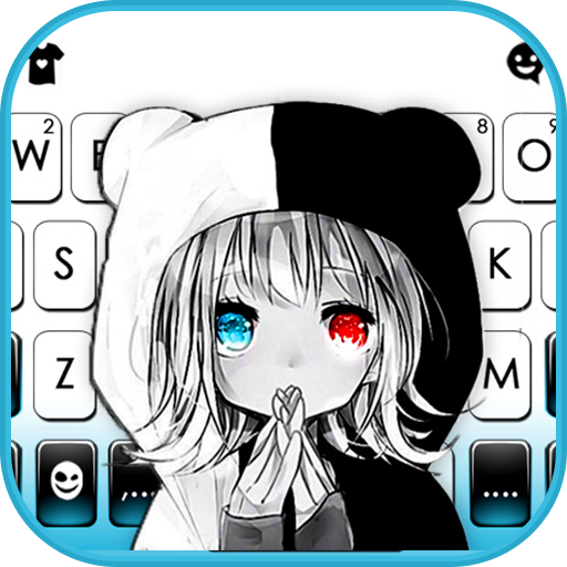 Angel Devil Girl Keyboard Them logo