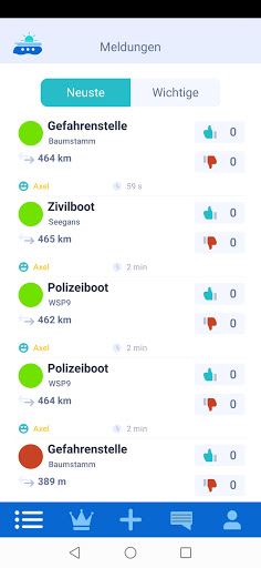 BoatAlarm Screen 2