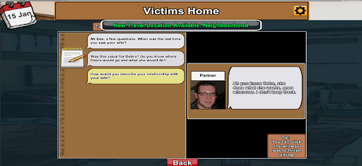 Detective Files Screen 3