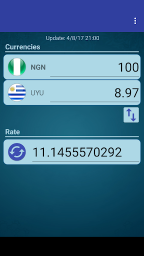 UYU Peso x Nigerian Naira Screen 2