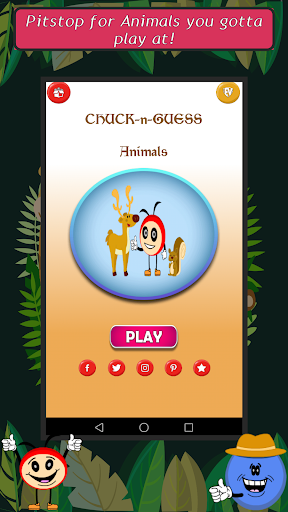 Android application Chuck n Guess Animals screenshort