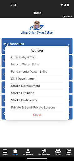 Little Otter Swim School Screen 3