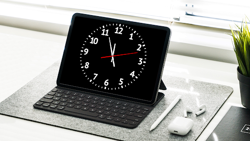 Screenshot of Huge Analog Clock
