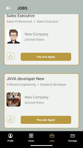 Jobs For My CV Screen 2