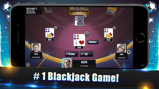 Blackjack Legends: 21 Online Multiplayer Casino 1.4.6 Screenshots 1