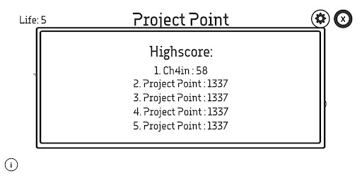 Project Point Screen 3