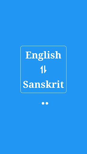 Android application Sanskrit English Translator screenshort