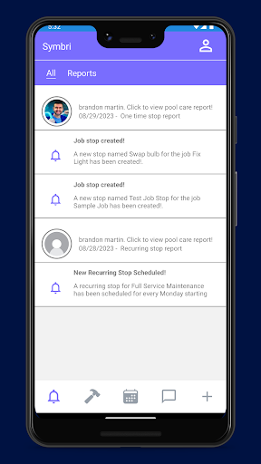 Android application Symbri screenshort