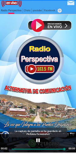 Radio Perspectiva Online Screen 2