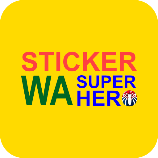 Stiker Super Hero (Wasticker)