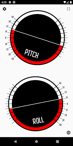 Android application Off-Road Inclinometer screenshort
