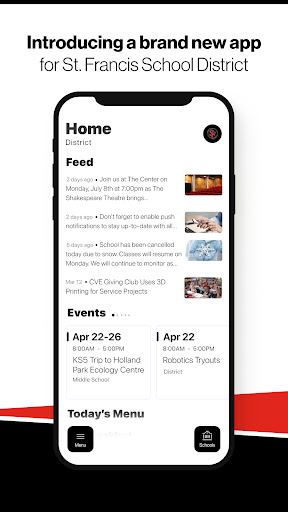 Android application St. Francis Public Schools, WI screenshort