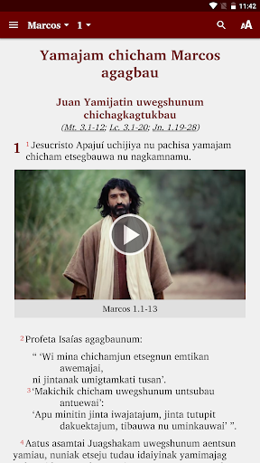 Android application Awajún - Bible screenshort