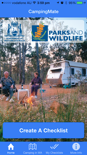 Android application Camping Mate screenshort