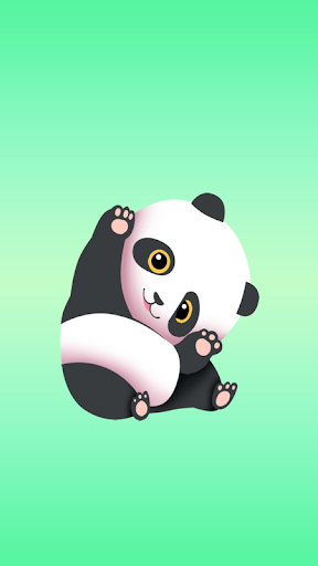 cute panda anime wallpaper