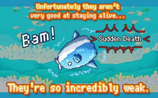 Survive! Mola mola! Screen 2