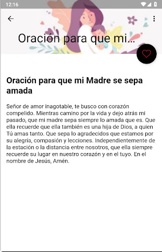 Oración por una madre