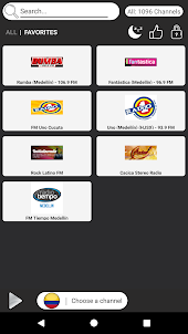 Colombia Radio Stations-AM FM