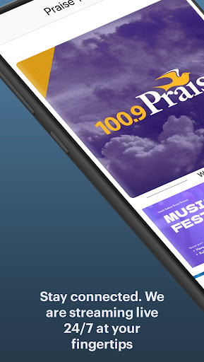 Android application Praise 100.9 screenshort
