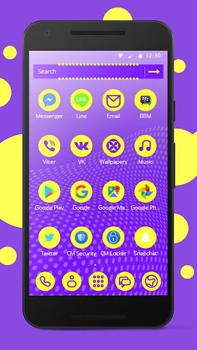 Classic Purple Business Theme