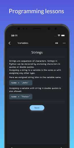 Learn coding - Codesy Screen 2