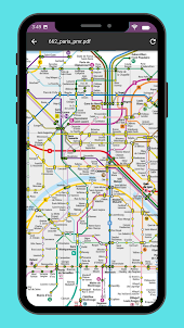 Metro Map Paris (Offline) 2023