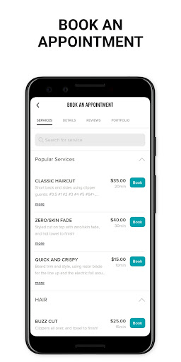Diamond Barbers Screen 3