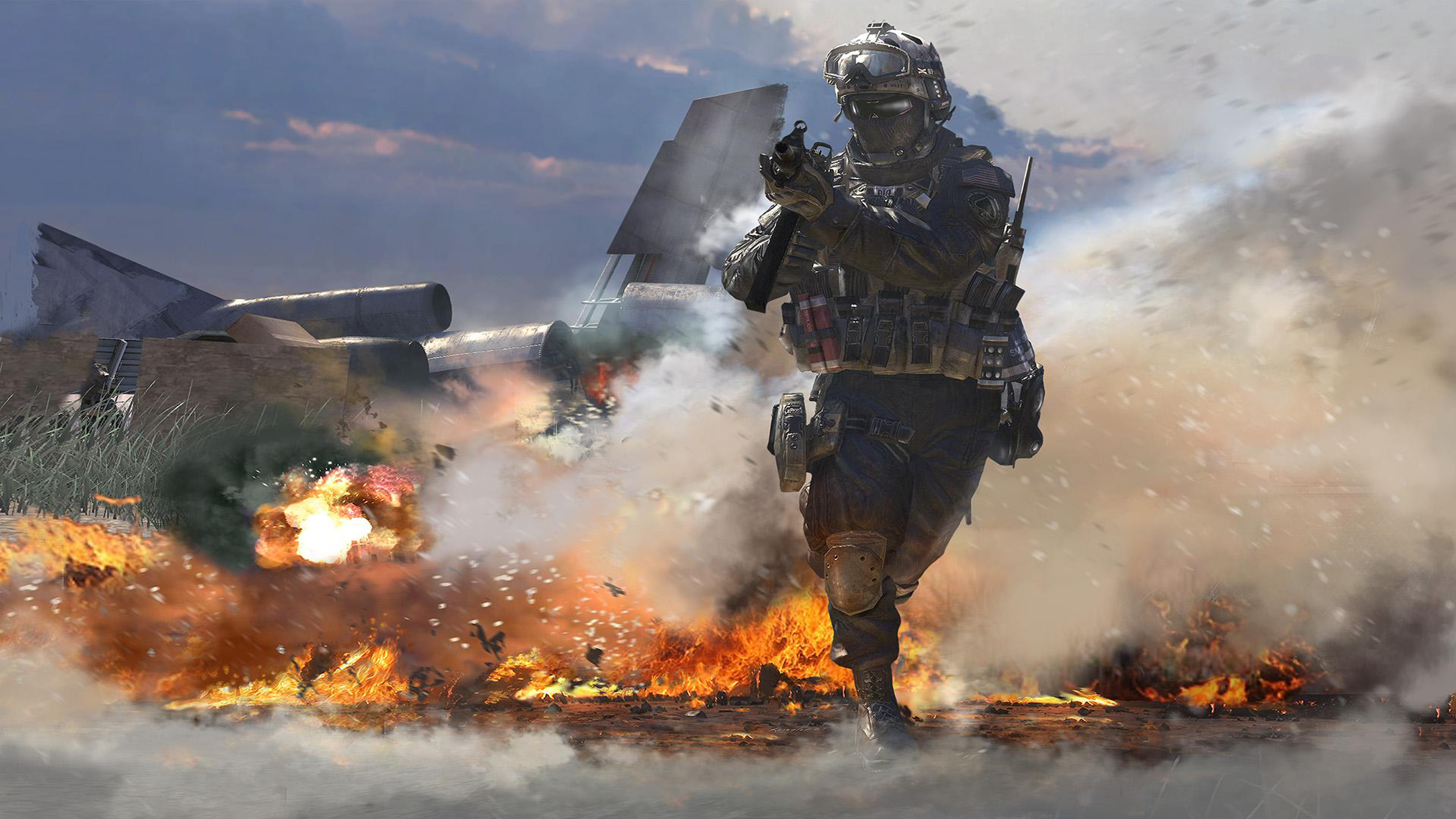 Самые красивые войны. Modern Warfare 2. Call of Duty Warfare 2.