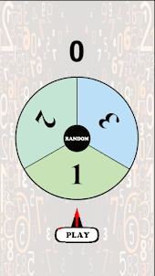 Random Number Picker - Wheel