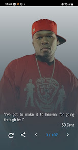Imágen 6 50 Cent Quotes and Lyrics android