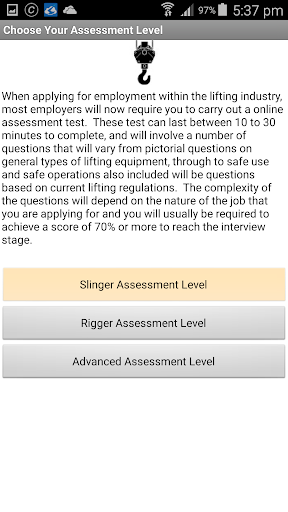 LOLER Competency Assessment Screenshot 1 - AppWisp.com