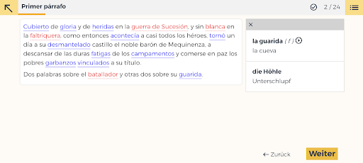 Electric Lingua - Spanish Screen 3