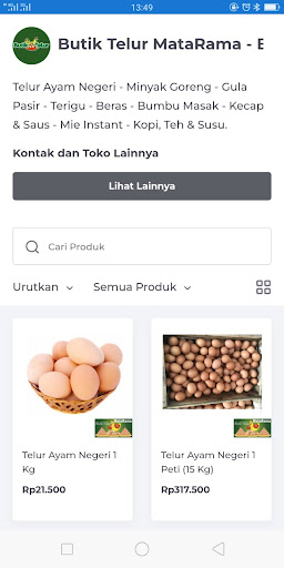 Butik Telur Screen 3