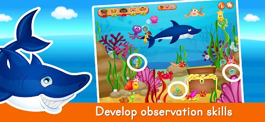 Ocean Jigsaw Puzzles 123 - Fun Learning Puzzle Game for Kids