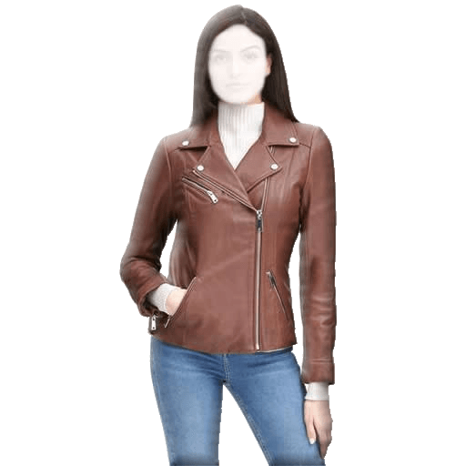 Women Leather Jacket logo