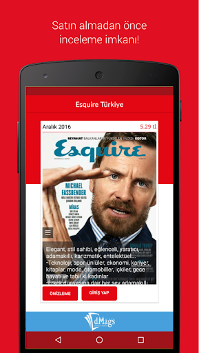 Esquire Türkiye Screen 2