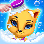 Cover Image of Download Fluffy Kitty Daycare - Animal Pet Salon & Caring 9.0 APK