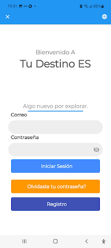Android application Tu Destino ES screenshort