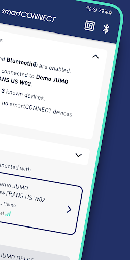 JUMO smartCONNECT Screen 2