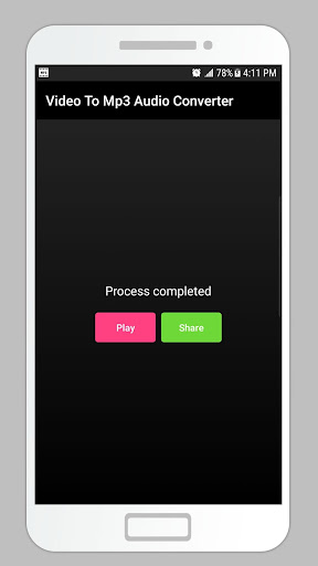 Screenshot of Video To Mp3 Audio Converter