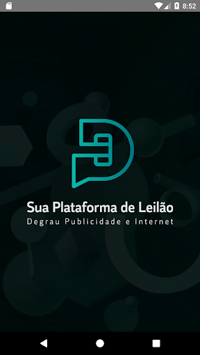 Android application Sua Plataforma de Leilão - ADM screenshort