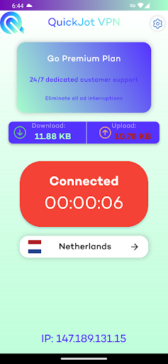 QuickJot VPN: Fast Proxy Flow Screen 3